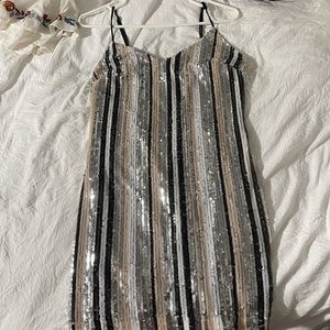 sequin dress